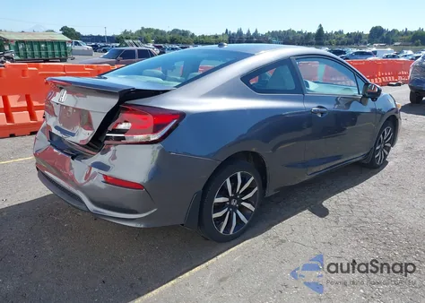 2015 Honda Civic Ex-L z USA, uszkodzony, nr VIN 2HGFG3B02FH521764